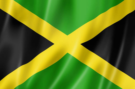 Jamaican Flag Wall Decal