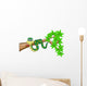 Funny Snake Cartoon Wall Decal