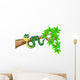 Funny Snake Cartoon Wall Decal