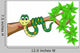 Funny Snake Cartoon Wall Decal