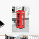 London Red Telephone Box Wall Decal