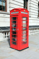London Red Telephone Box Wall Decal