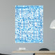 Blue Printed Pcb X-ray Wall Decal