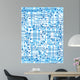 Blue Printed Pcb X-ray Wall Decal