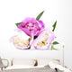 Peony Bouquet Wall Decal