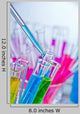 Test Tubes with Pipette Wall Decal