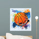 Vector Basketball Wall Decal