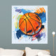 Vector Basketball Wall Decal