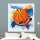 Vector Basketball Wall Decal