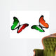 Concept Two Butterflies Wall Decal