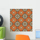 Arabesque Seamless Pattern Editable Wall Decal