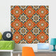 Arabesque Seamless Pattern Editable Wall Decal