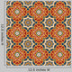 Arabesque Seamless Pattern Editable Wall Decal