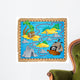 Treasure Map Theme Image Wall Decal