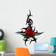 Tribal Rose Tattoo Wall Decal