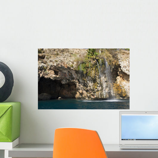 Waterfall Antalya Wall Decal