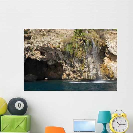 Waterfall Antalya Wall Decal