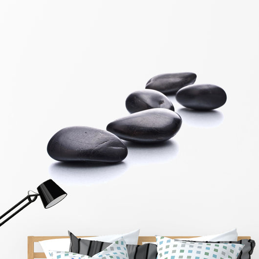 Zen Pebbles Spa Wall Decal