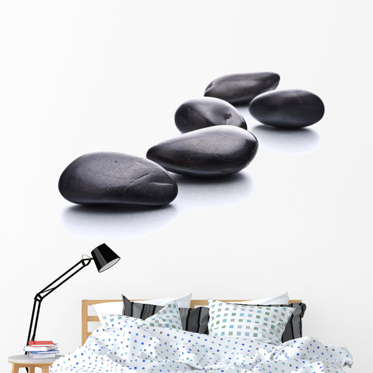 Zen Pebbles Spa Wall Decal