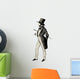 Human Profile 1800 Wall Decal