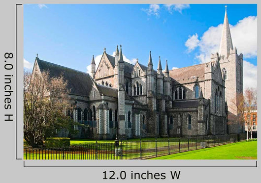 St Patrick's Cathedral Dublin Wall Decal