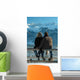 Couple at Tatra Mountains Close-up Wall Decal