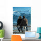 Couple at Tatra Mountains Close-up Wall Decal