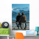 Couple at Tatra Mountains Close-up Wall Decal