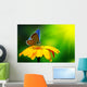 Blue Butterfly Wall Decal