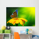 Blue Butterfly Wall Decal