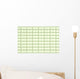 Repeating Texture Green Diamonds Wall Decal