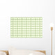 Repeating Texture Green Diamonds Wall Decal