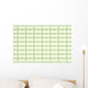 Repeating Texture Green Diamonds Wall Decal