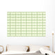 Repeating Texture Green Diamonds Wall Decal