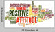 Positive Attitude Word Cloud 1 Wall Decal