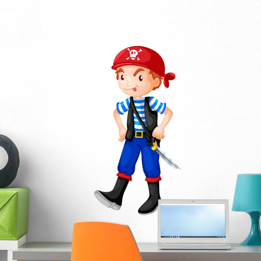 Pirate Accessory Wall Decal