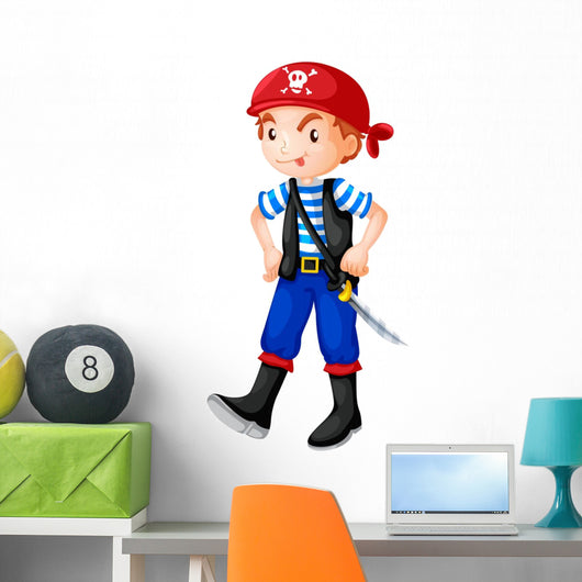 Pirate Accessory Wall Decal