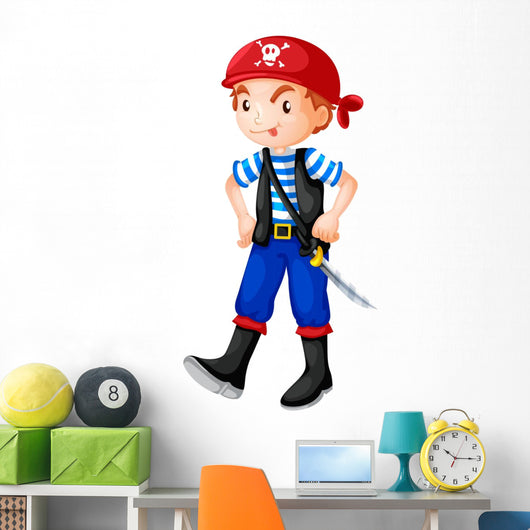 Pirate Accessory Wall Decal