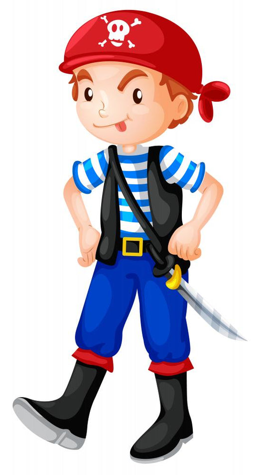 Pirate Accessory Wall Decal