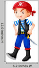 Pirate Accessory Wall Decal