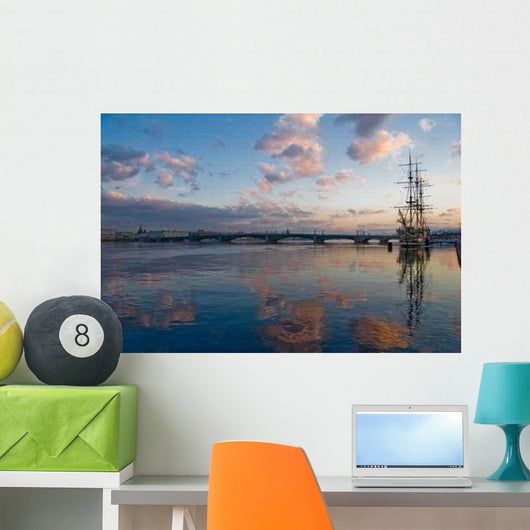 Troitskiy Bridge Wall Decal