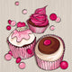 I Cupcakes Wall Decal