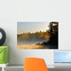 Fog above Lake Wall Decal
