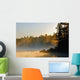 Fog above Lake Wall Decal