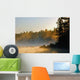 Fog above Lake Wall Decal