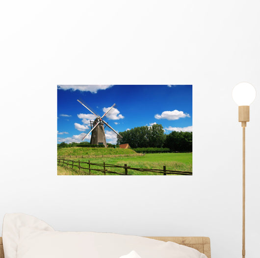 Vintage Windmill Wall Decal