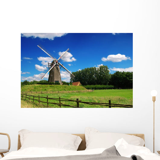 Vintage Windmill Wall Decal