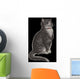 Dignified Grey Tabby Cat Wall Mural