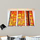 Beautiful Gate Thai Temple Wall Decal