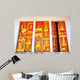 Beautiful Gate Thai Temple Wall Decal